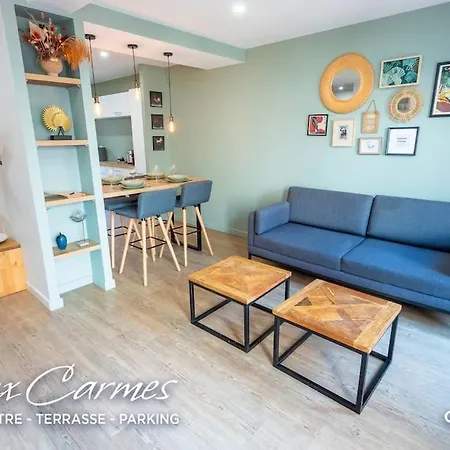 Centre Au Calme-terrasse-parking- *