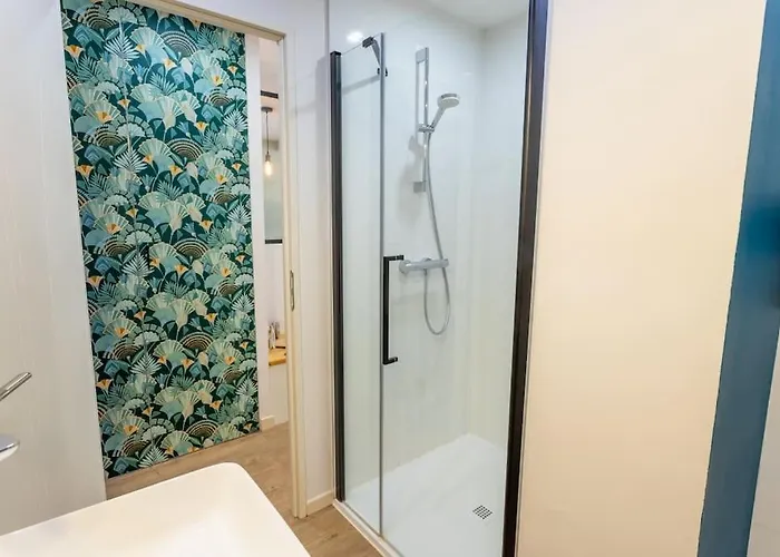 Centre Au Calme-terrasse-parking-